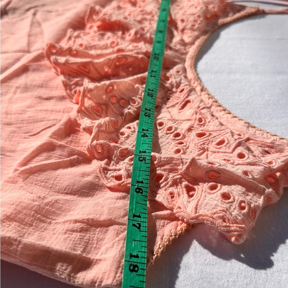 NWOT Chasing Unicorns Somewhere On A Beach Embroidered Cutwork Dress SZ XL EUC - Picture 4 of 12